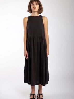 Micaela Greg Faded Black Tank Dress